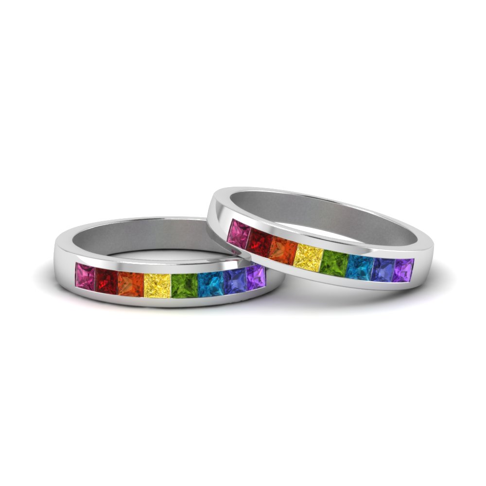 Mens 2025 rainbow ring